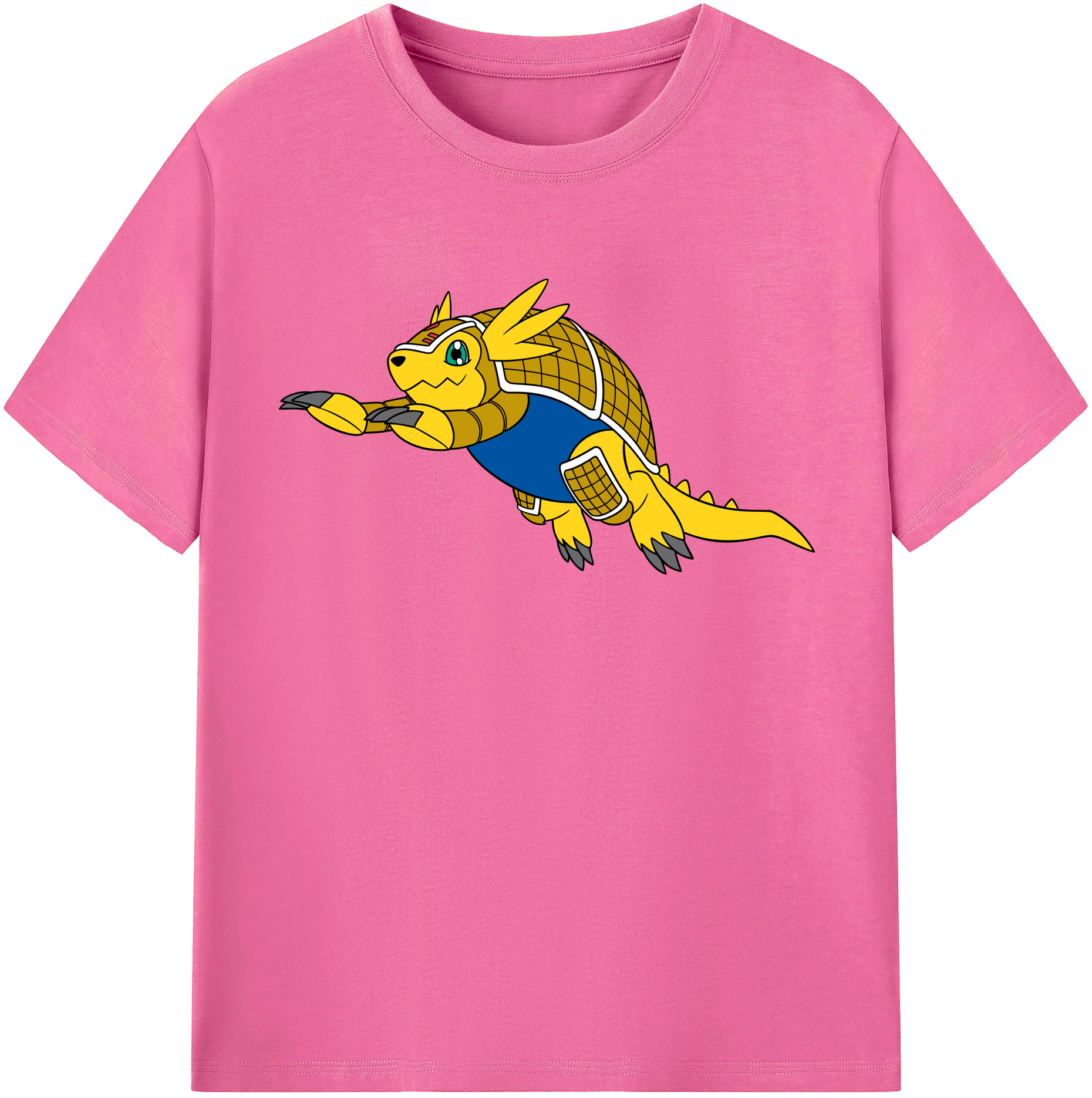 （画像用） Digimon デジタルモンスター/デジモン レディースカジュアルプリントTシャツ（綿100％）